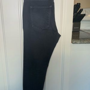 Banana Republic Soft Black Jeans. Size Skinny 28.